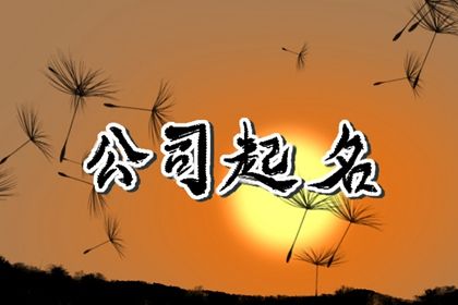 免费起公司名字生辰八字 有创新的公司名字