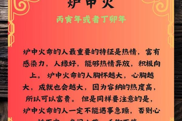 炉中火命的颜色选择：为你的生活增添温暖与活力！