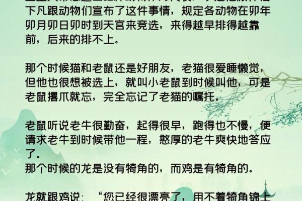 根据生肖属相解析命运与性格的奥秘