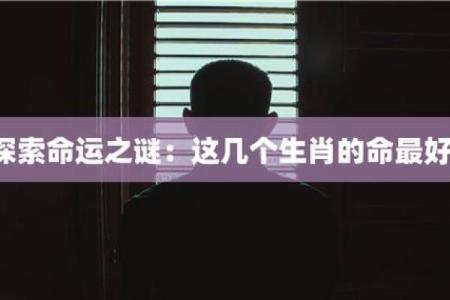 男性生肖与命格解析：探寻命运背后的秘密之旅