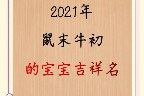 2021年牛宝宝的命运解析：性格、运势与未来发展