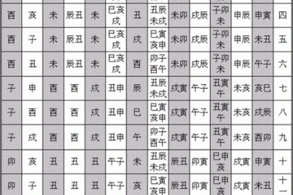 探秘天干地支：戊子、甲寅、乙酉命理深析