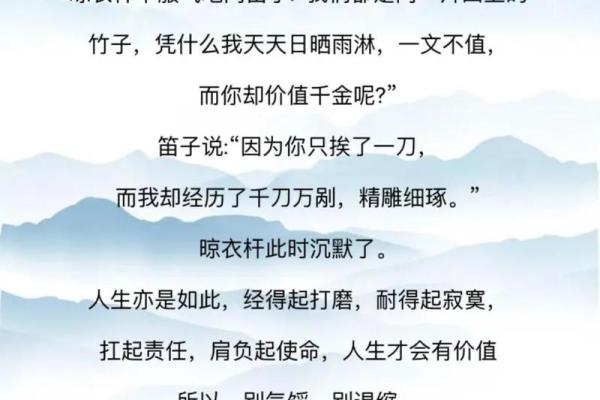 竹竿套命：用竹竿探寻生命的意义与智慧