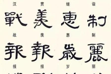 探秘古代汉字的魅力：隶书与文化的交汇点