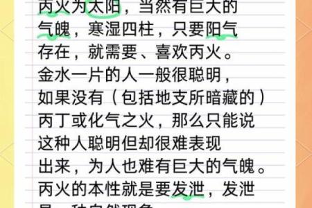 探索甲子命理中的丙子：火与水的奇妙交融