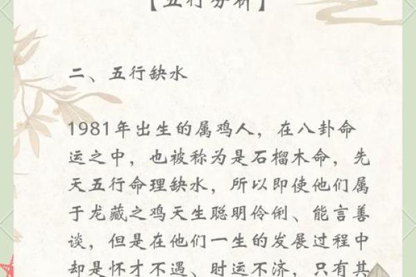 属鸡的1993年出生者：你的命运解读与人生指导